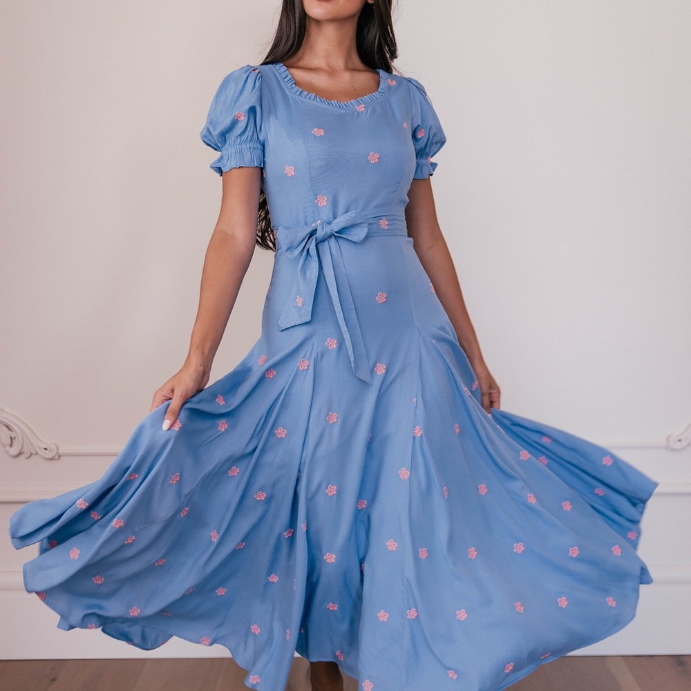 NWT Blue ribbon fair dress JESSAKAE